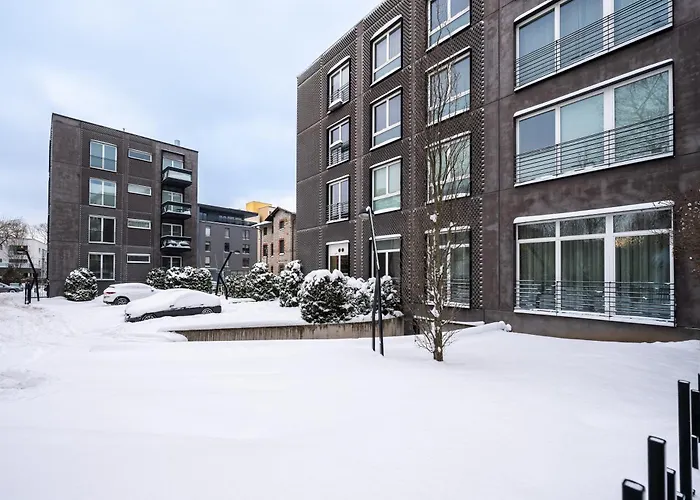 アパート 2br, Parking Included, Wi-fi, Next To Old Town タリン